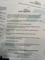 AZLOGISTA LLC